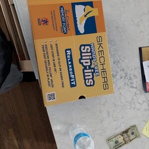 Skechers Hands Free Slip-Ins - Yellow and Blue